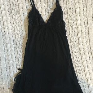 AviaLove black lingerie slip